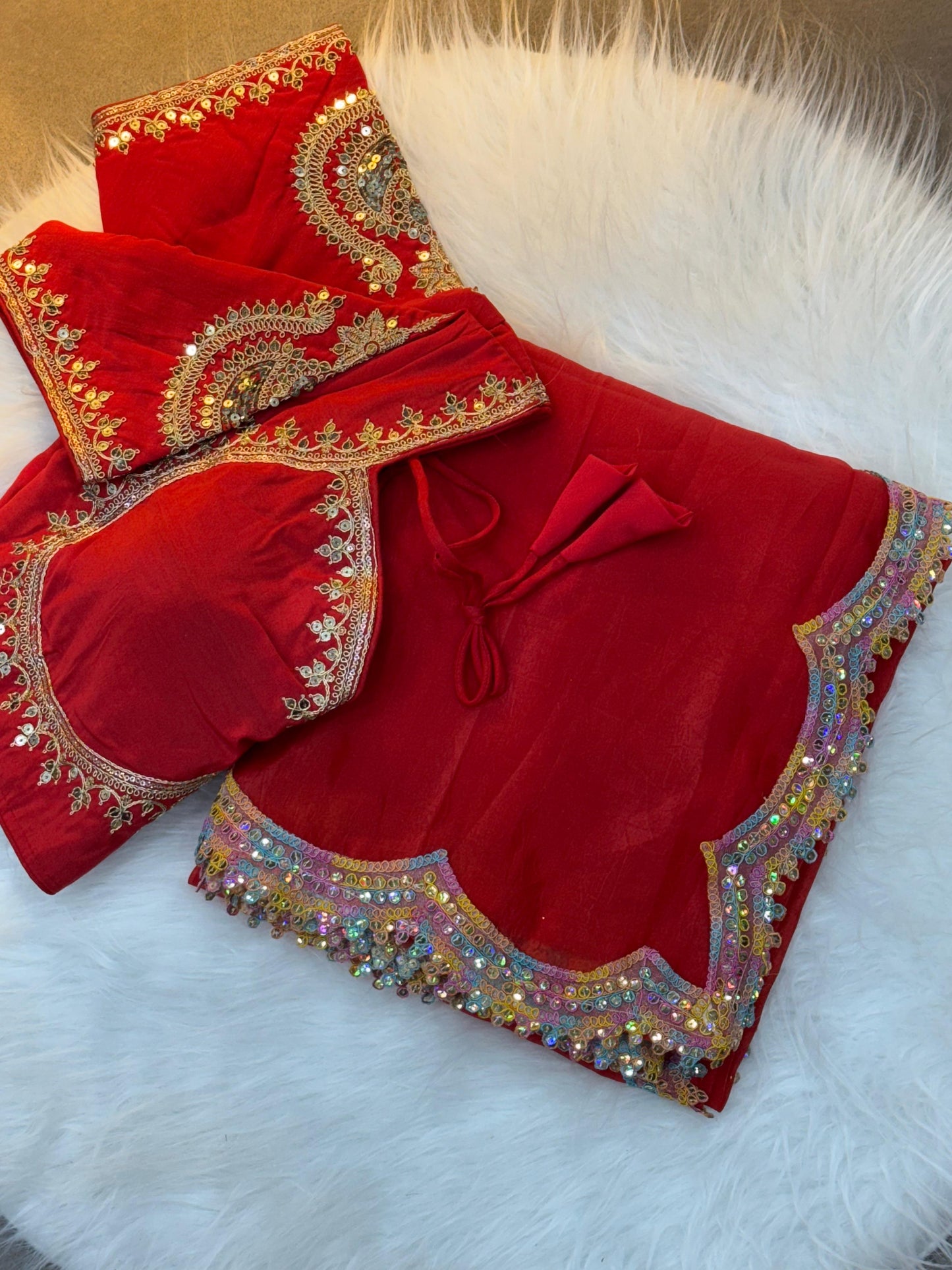 Gold Crush Two Tone Sining Fabric
