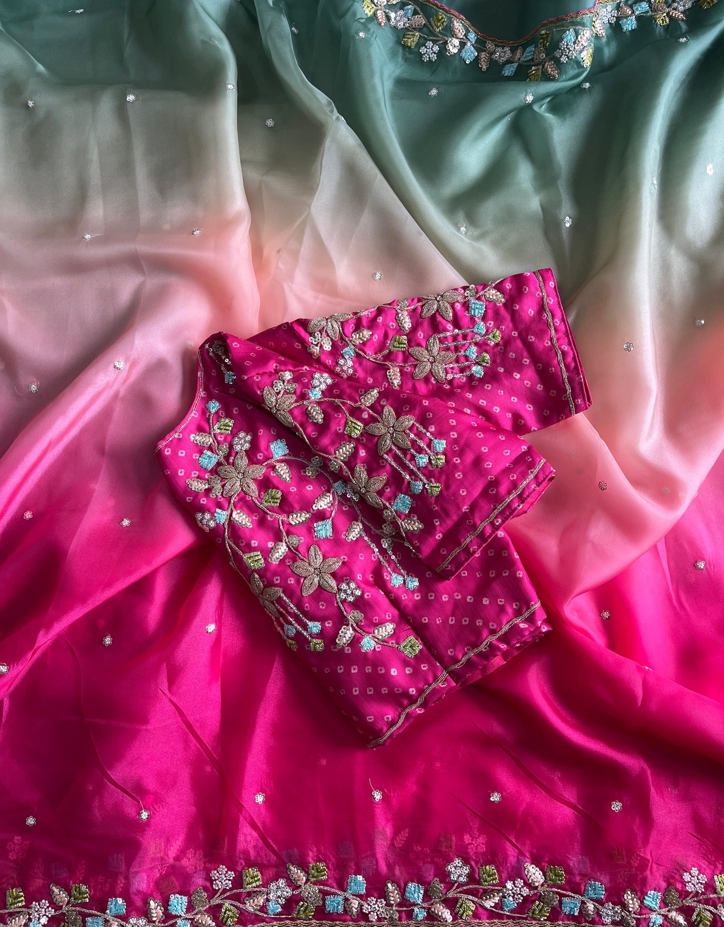 Tabi silk saree