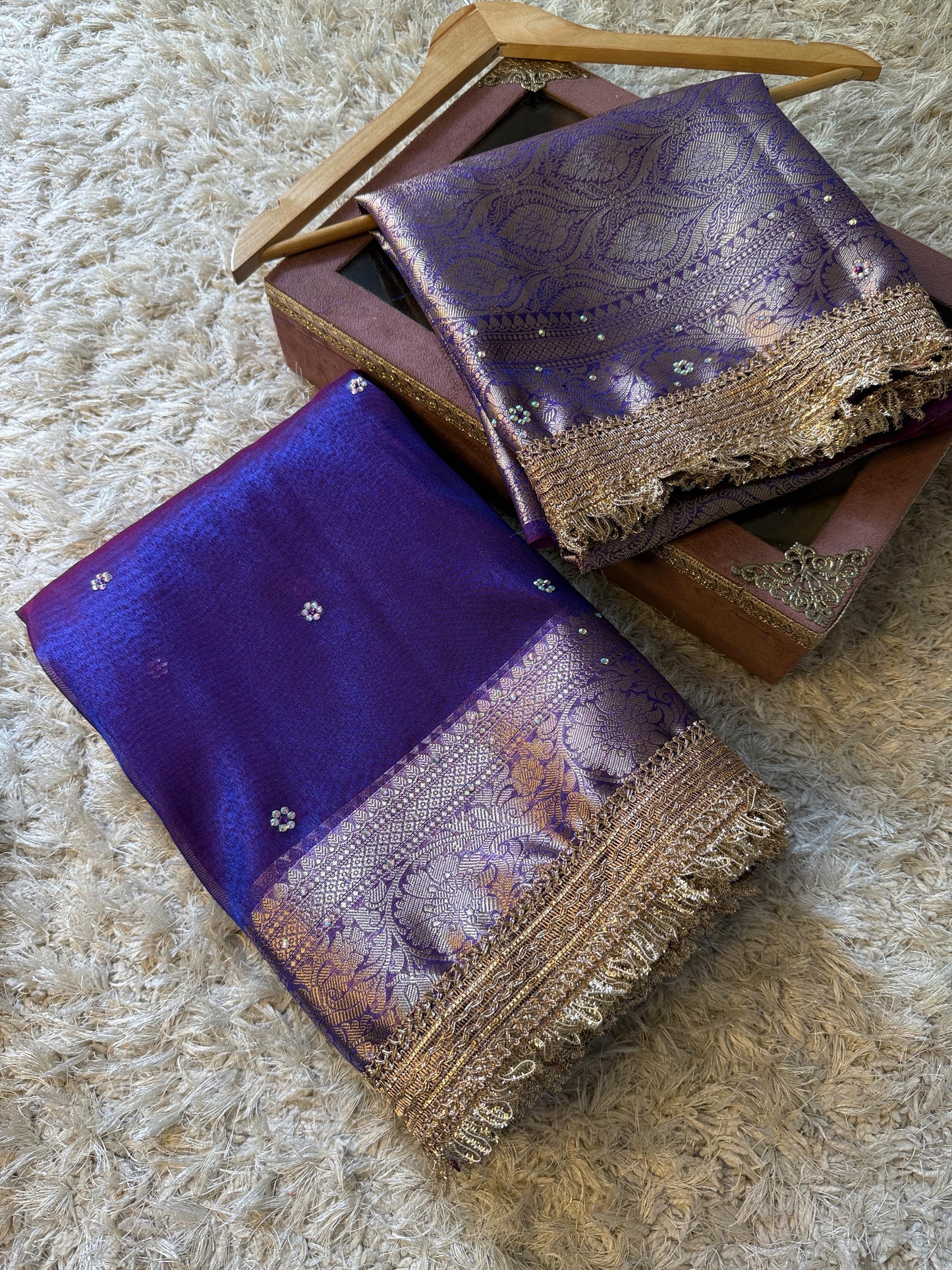 Banarasi tissue silk saree