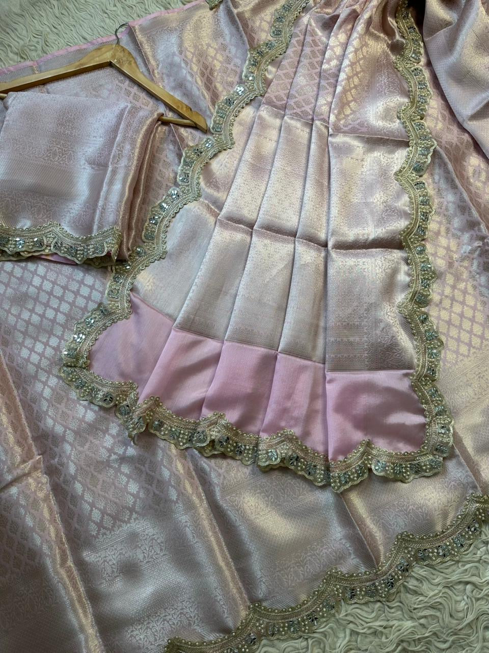 bridal kanjivaram silk saree