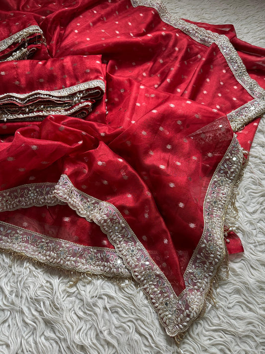 Tissue silk saree