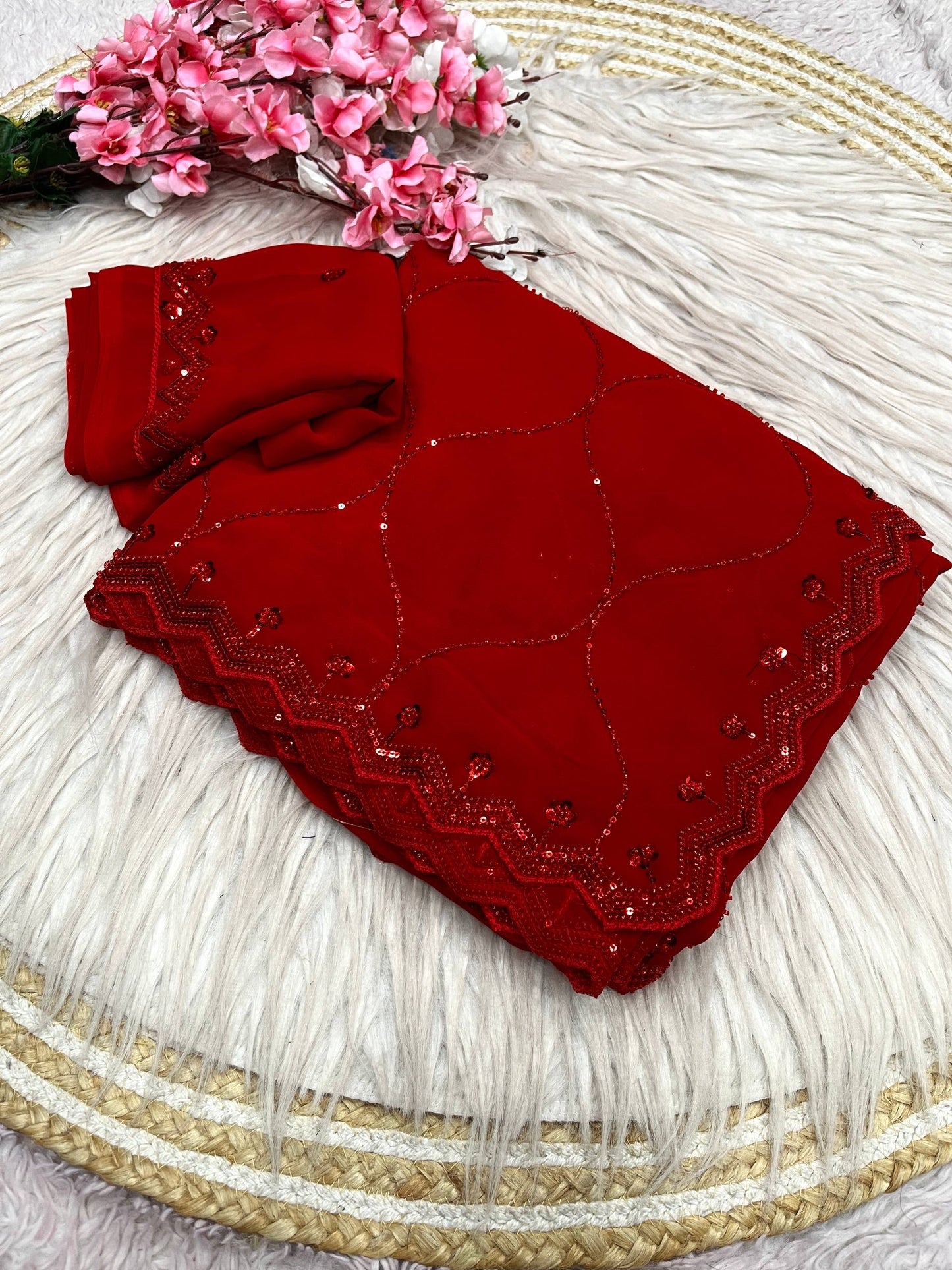 Georgette saree