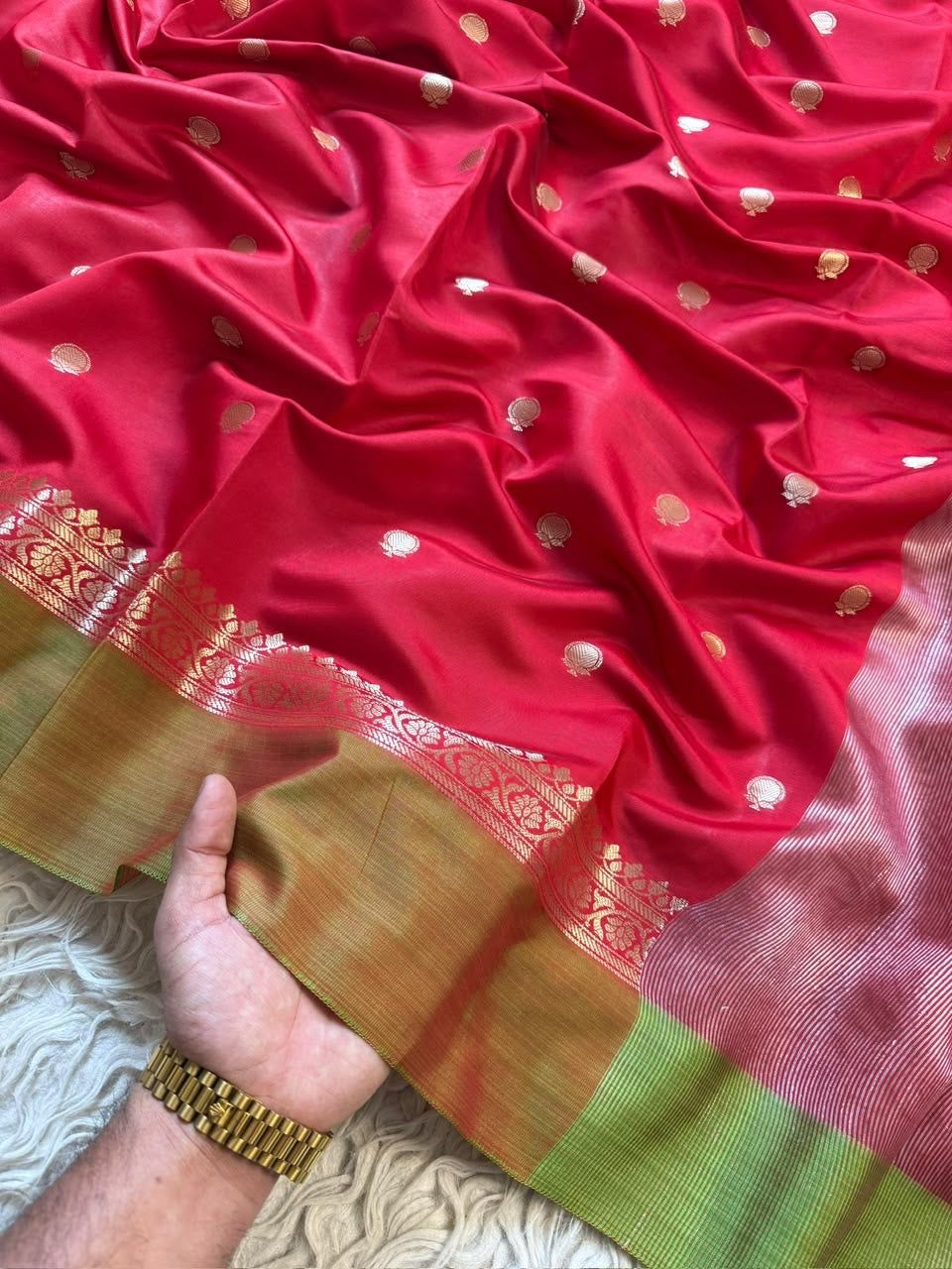 Banarasi semi katan soft zari