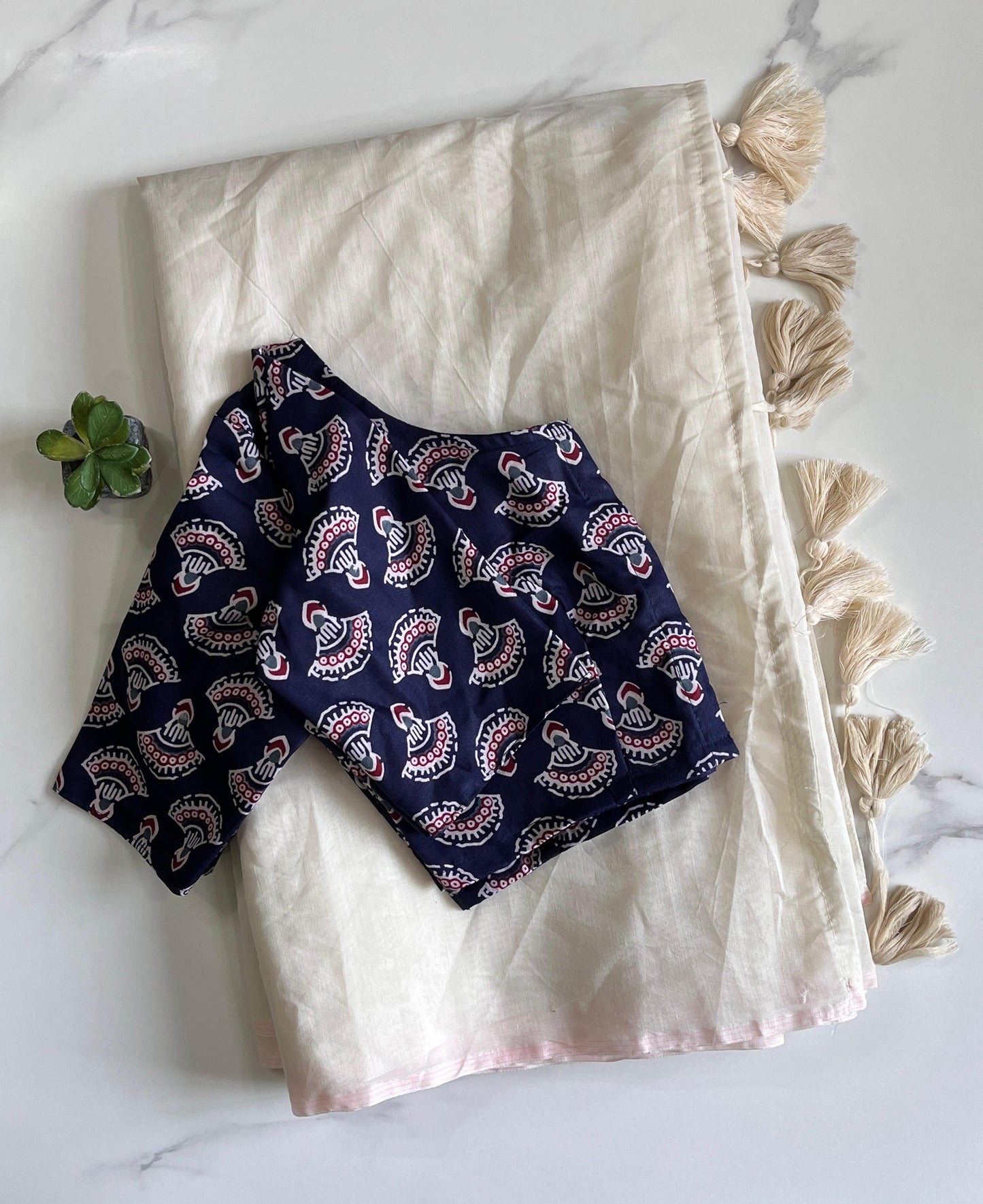 Chanderi cotton saree