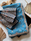 Tissue crepe silk saree