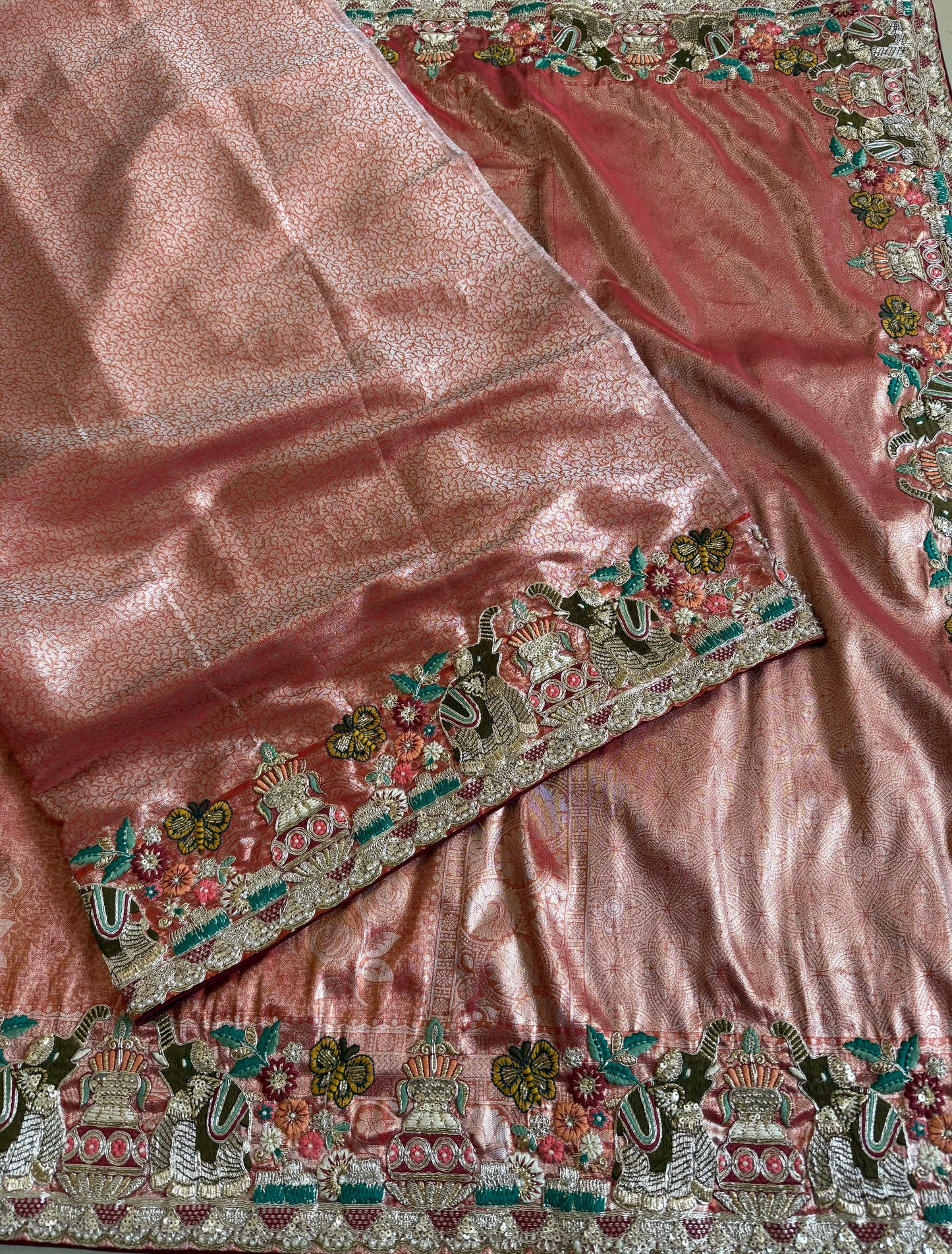 Pure Soft Tissue Silk Saree