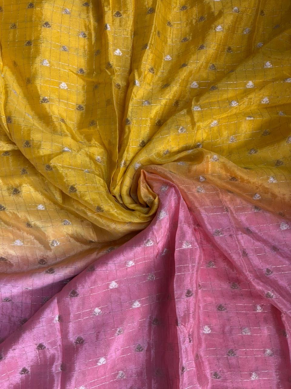Viscose chinnon saree