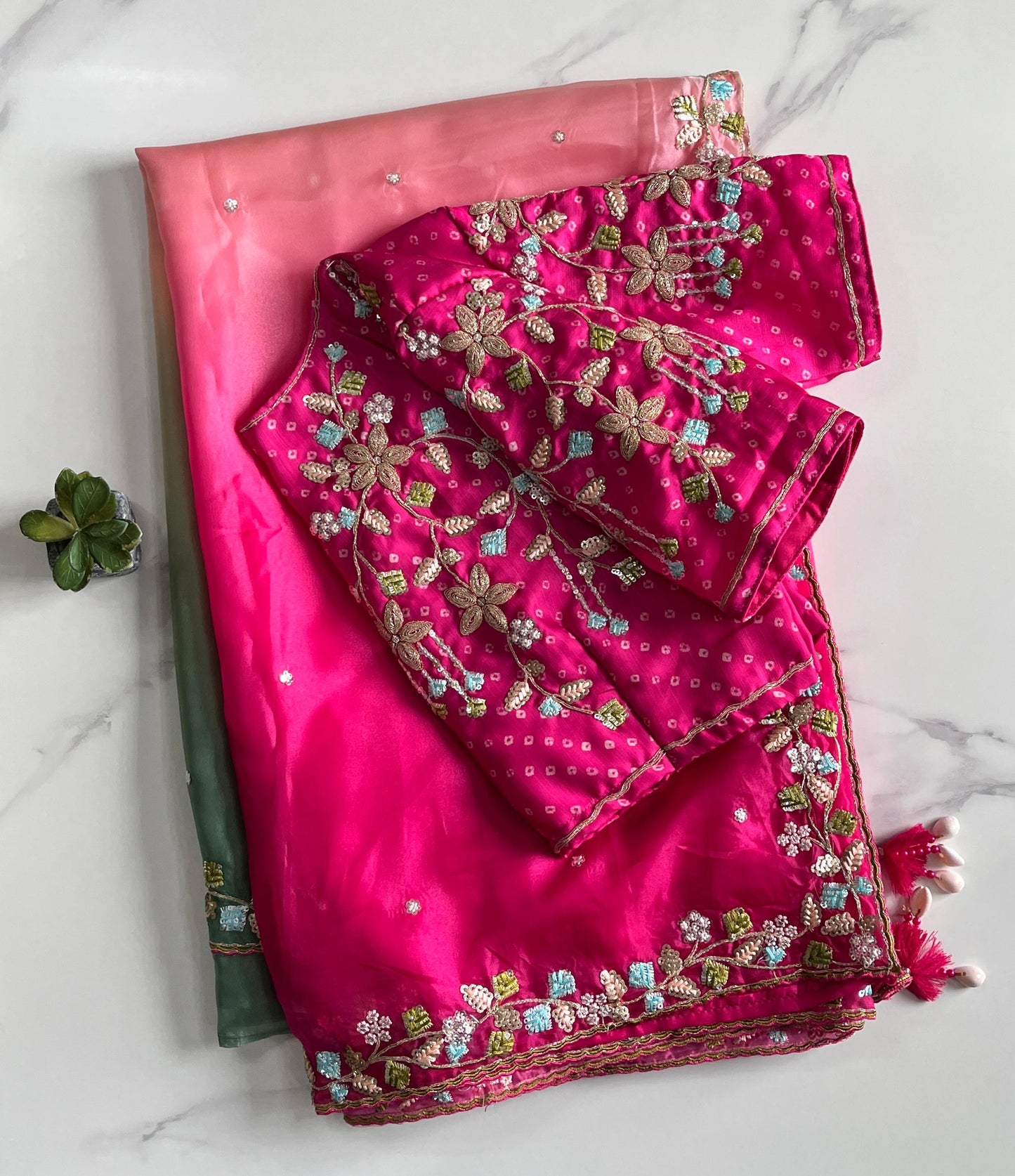 Tabi silk saree