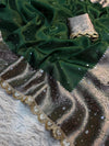 Woven Banarasi tissue  silk saree