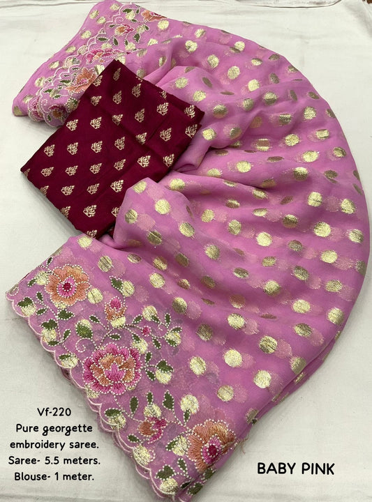 Georgette saree