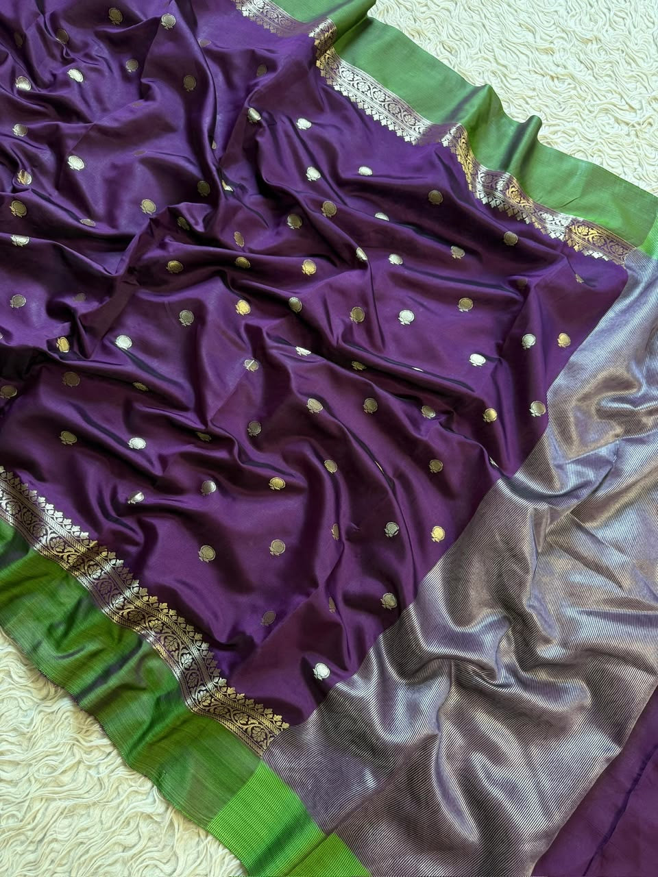 Banarasi semi katan soft zari