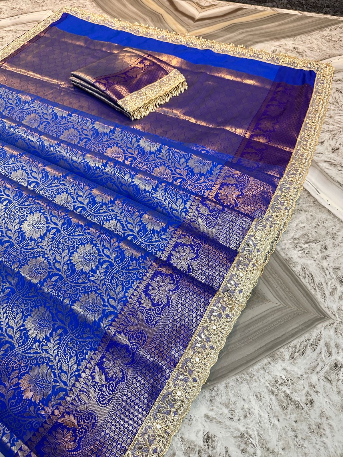 Banarasi katan silk saree