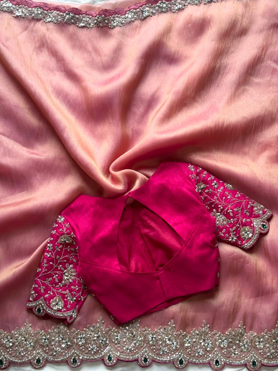 Premium tissue silk saree