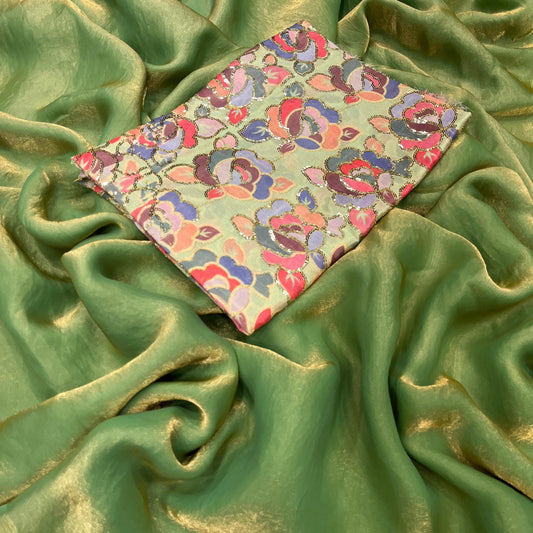 Space silk saree