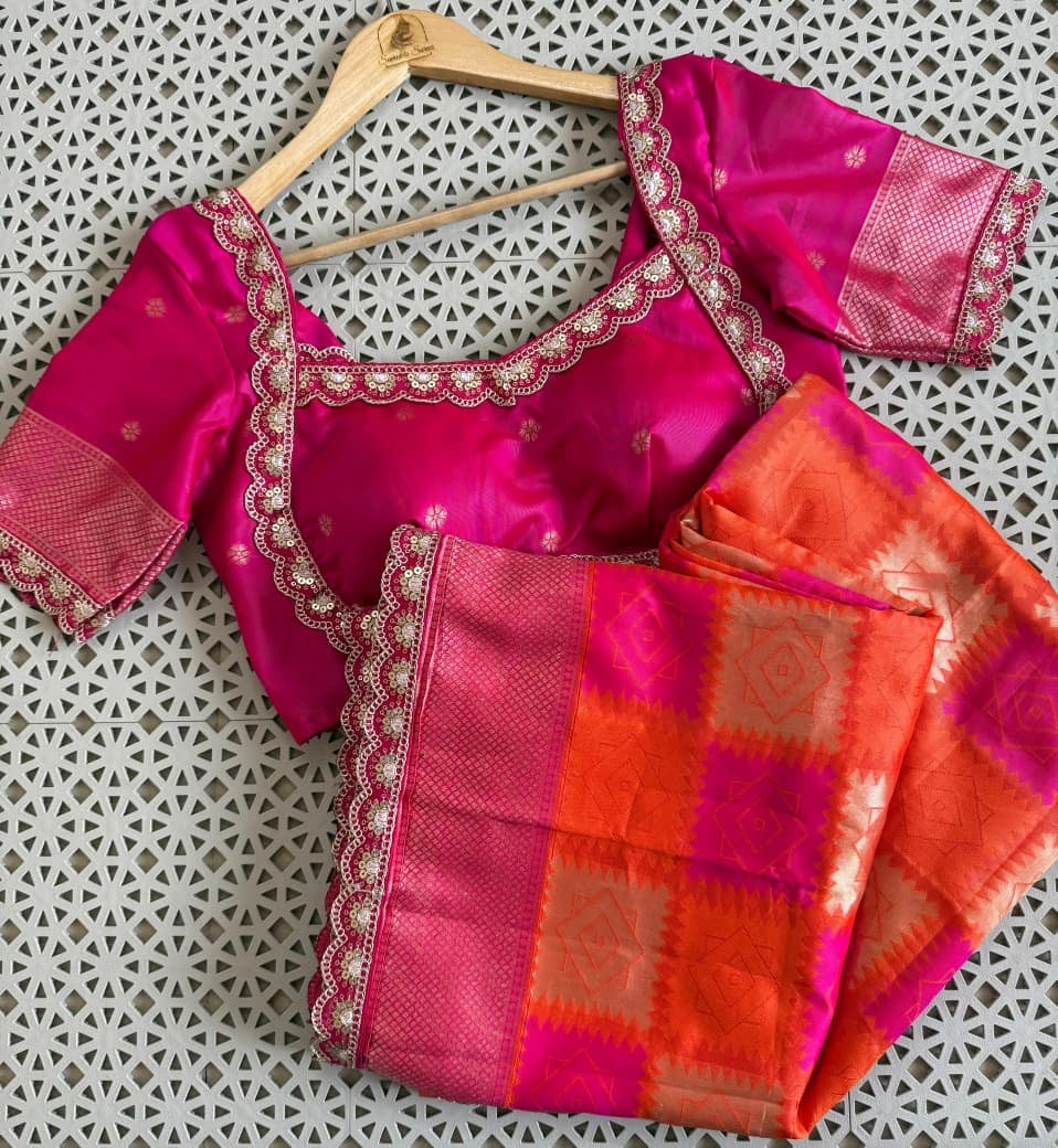 Premium Banarasi Pattu saree