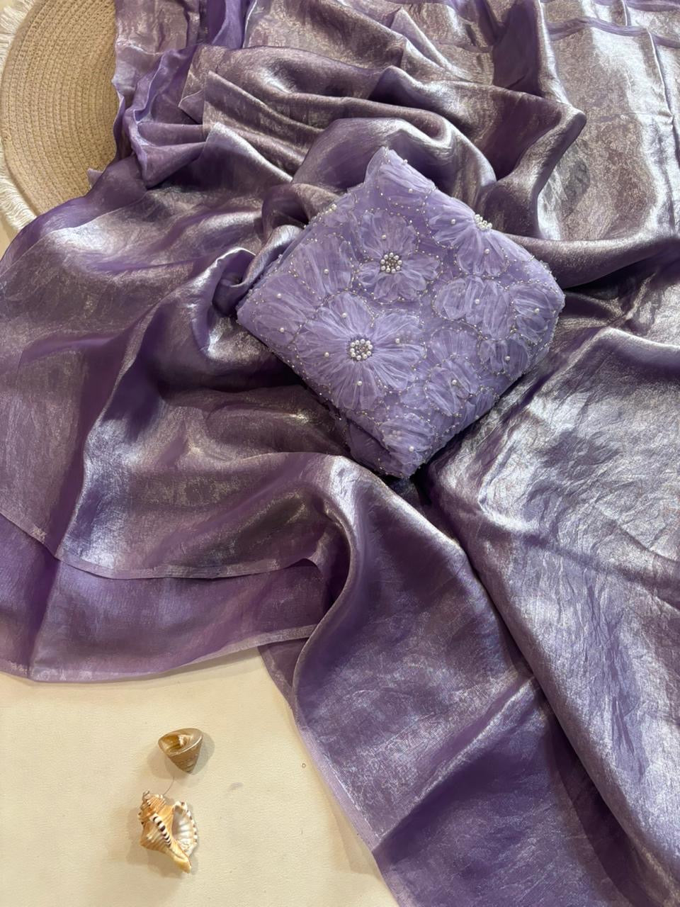 soft satin silk saree