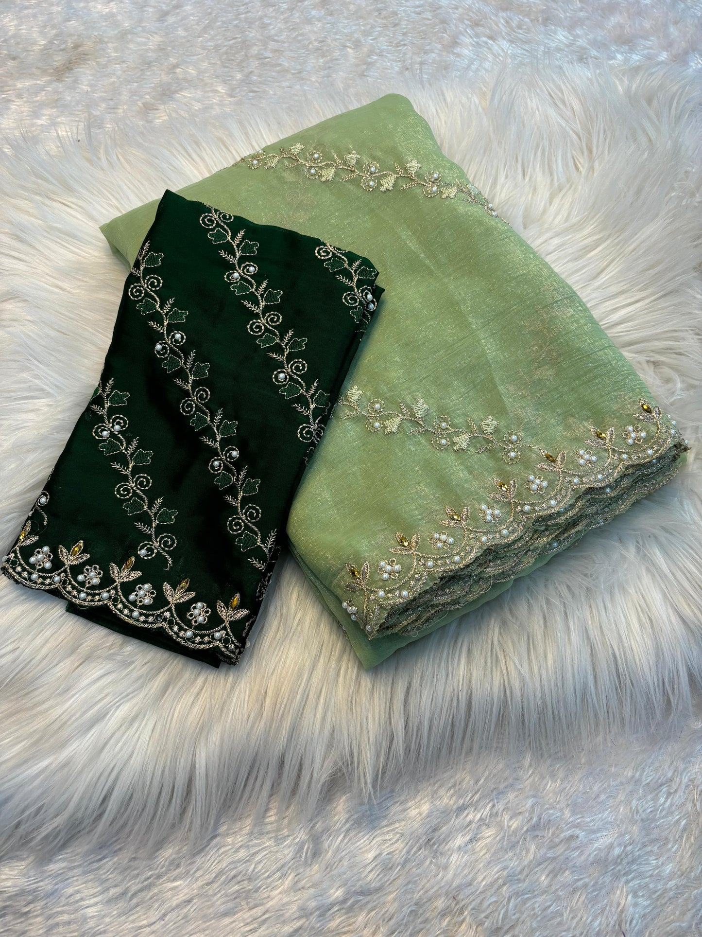 Soft crunchy saree