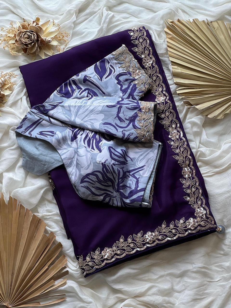 Premium tabi silk saree with coding work