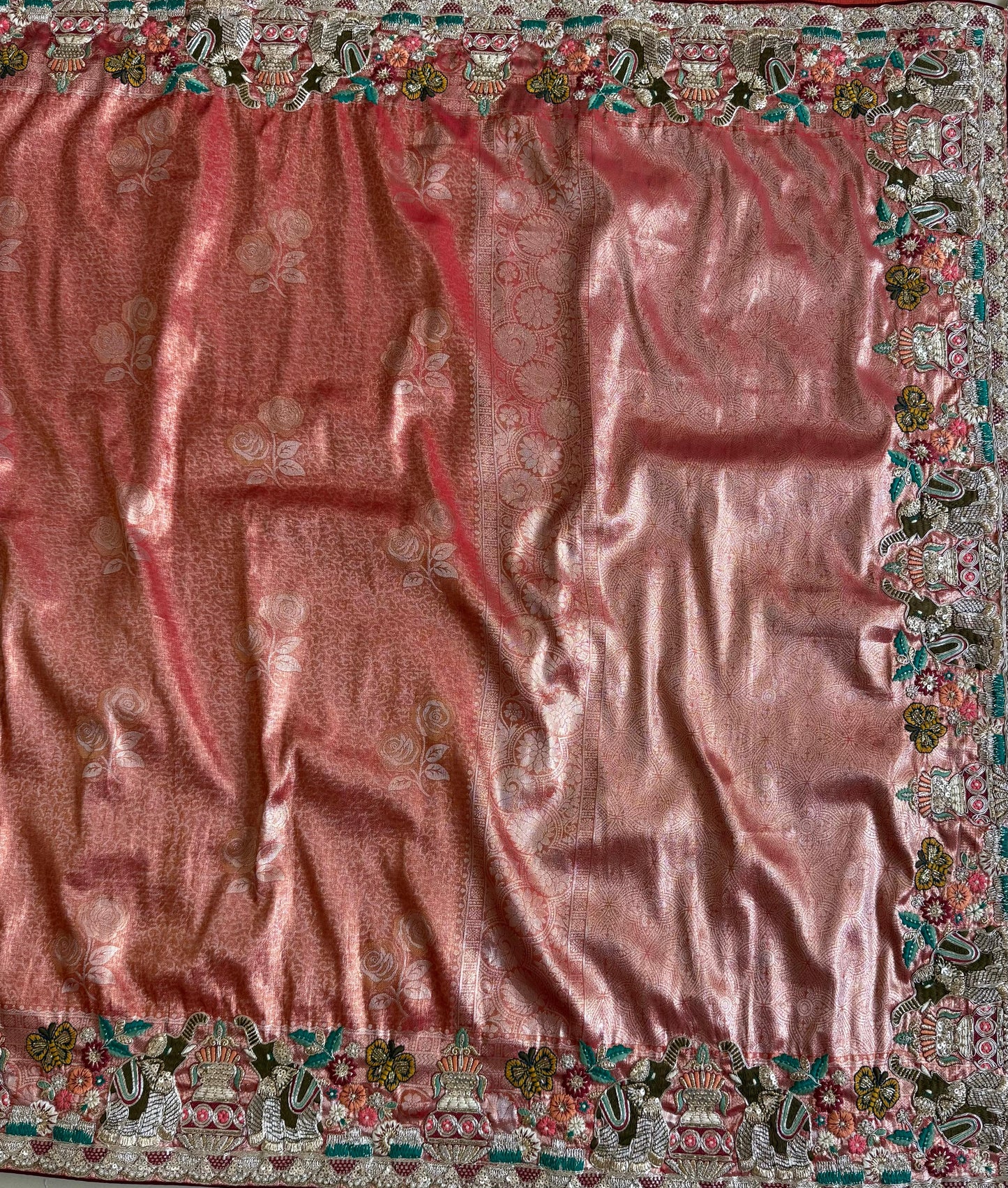 Pure Soft Tissue Silk Saree