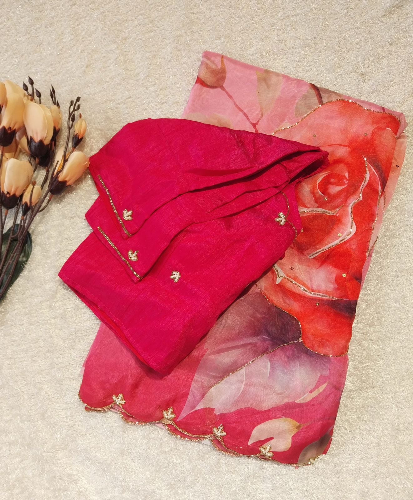 Soft silk saree