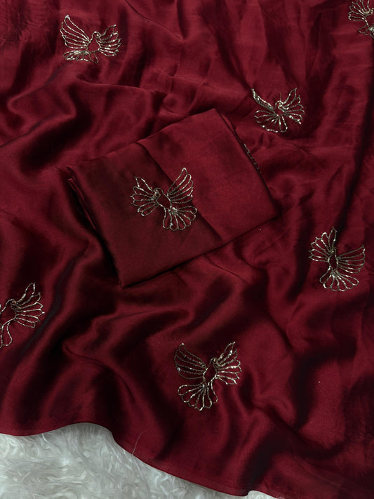 Rangoli silk saree