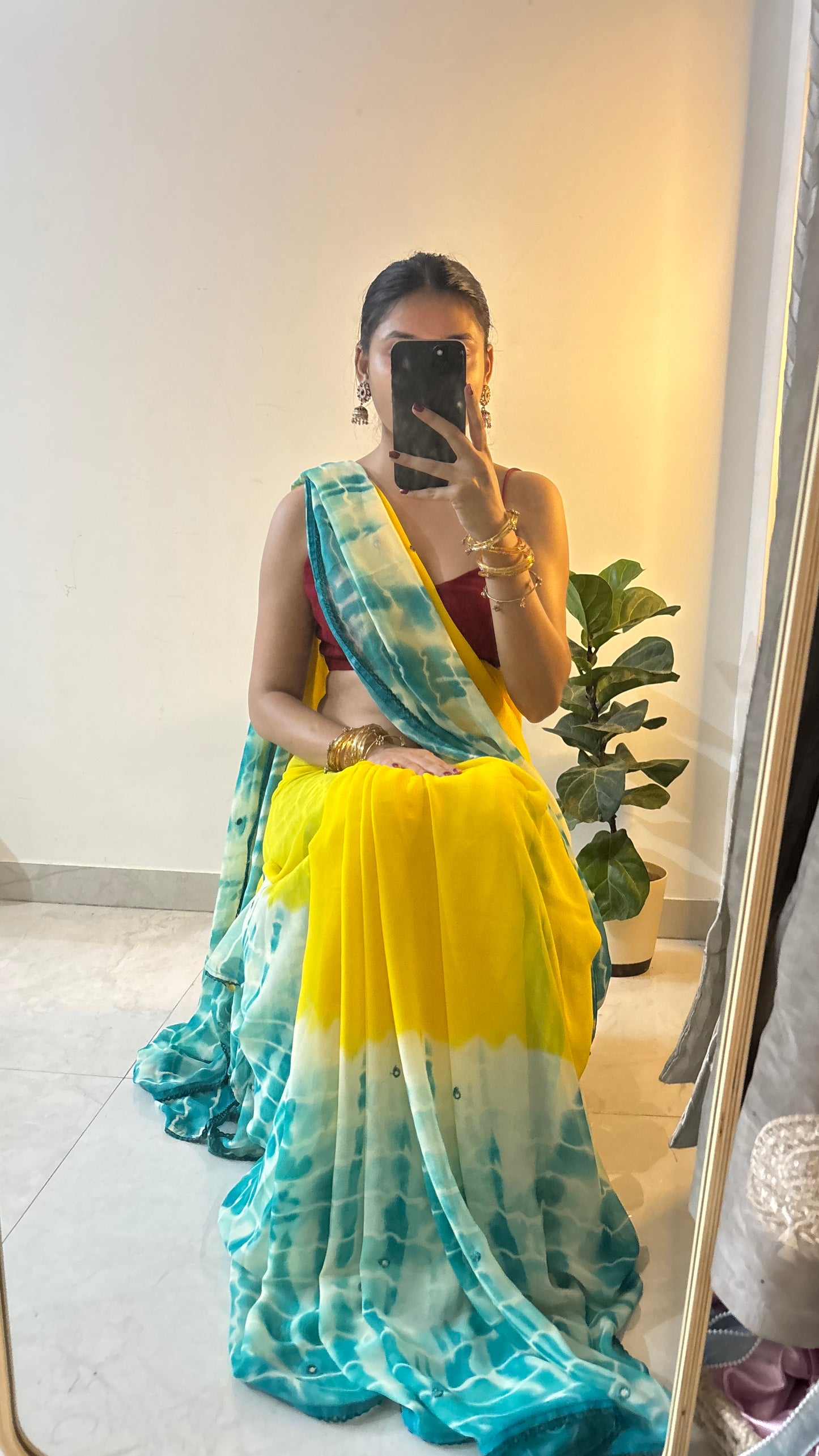 Georgette saree