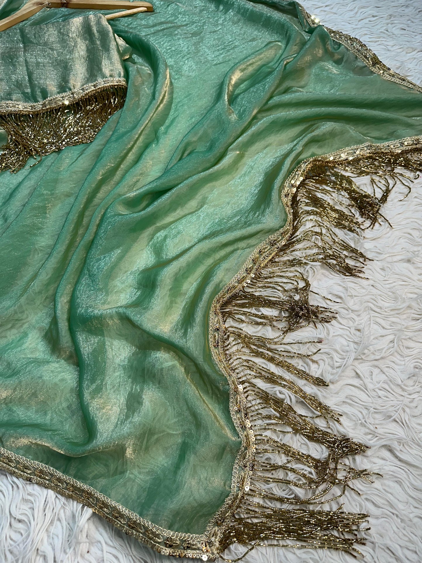 Banarasi tissue silk saree