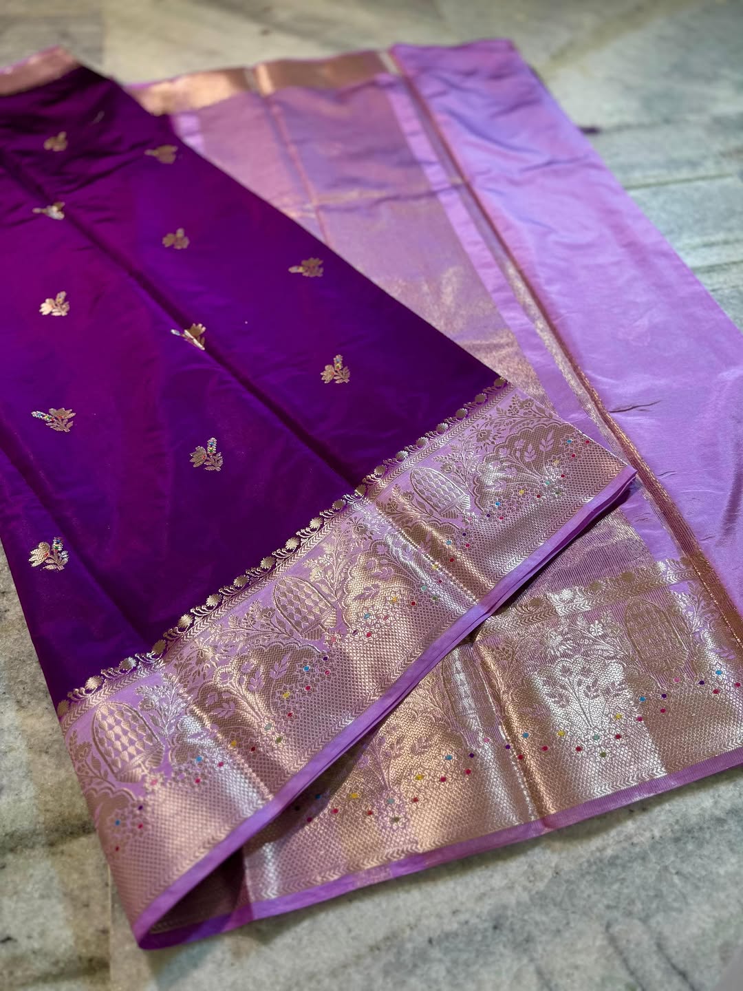 Banarasi katan silk saree