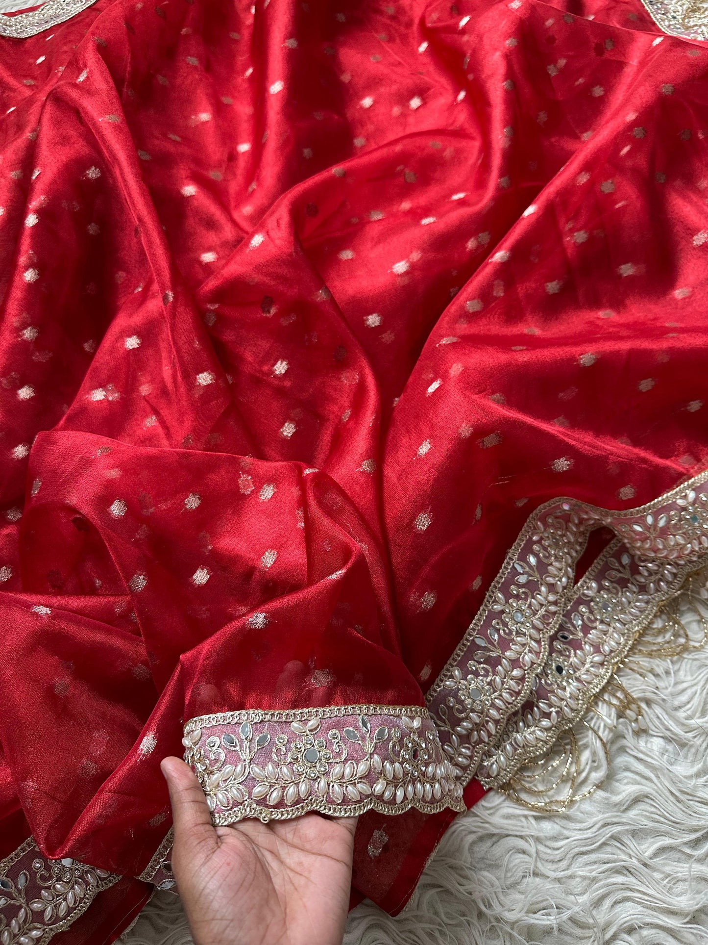 Tissue silk saree