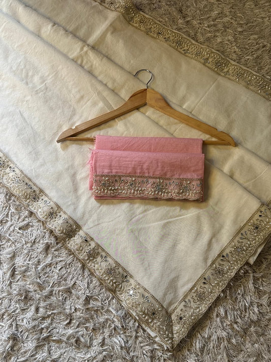 Banarasi Semi Katan Cotton Silk Fabric