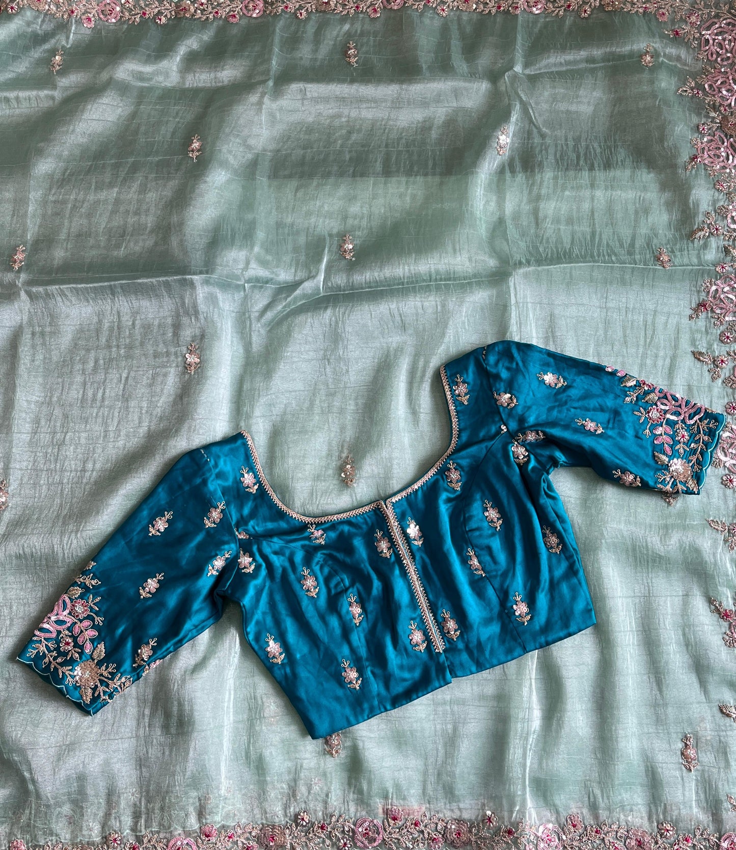 Pure banarasi tissue saree