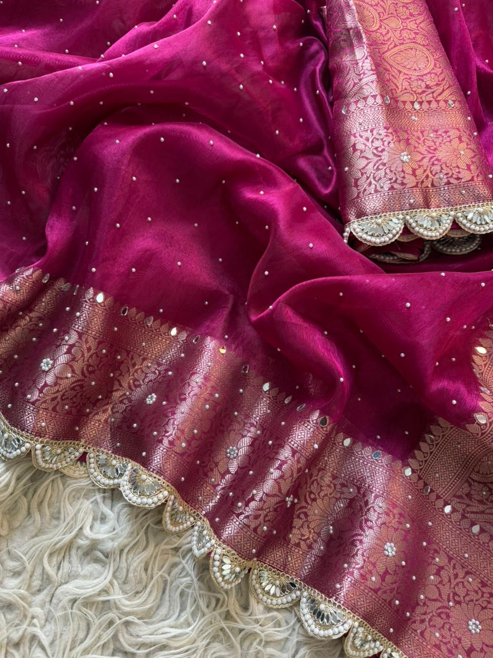 Banarasi tissue saree