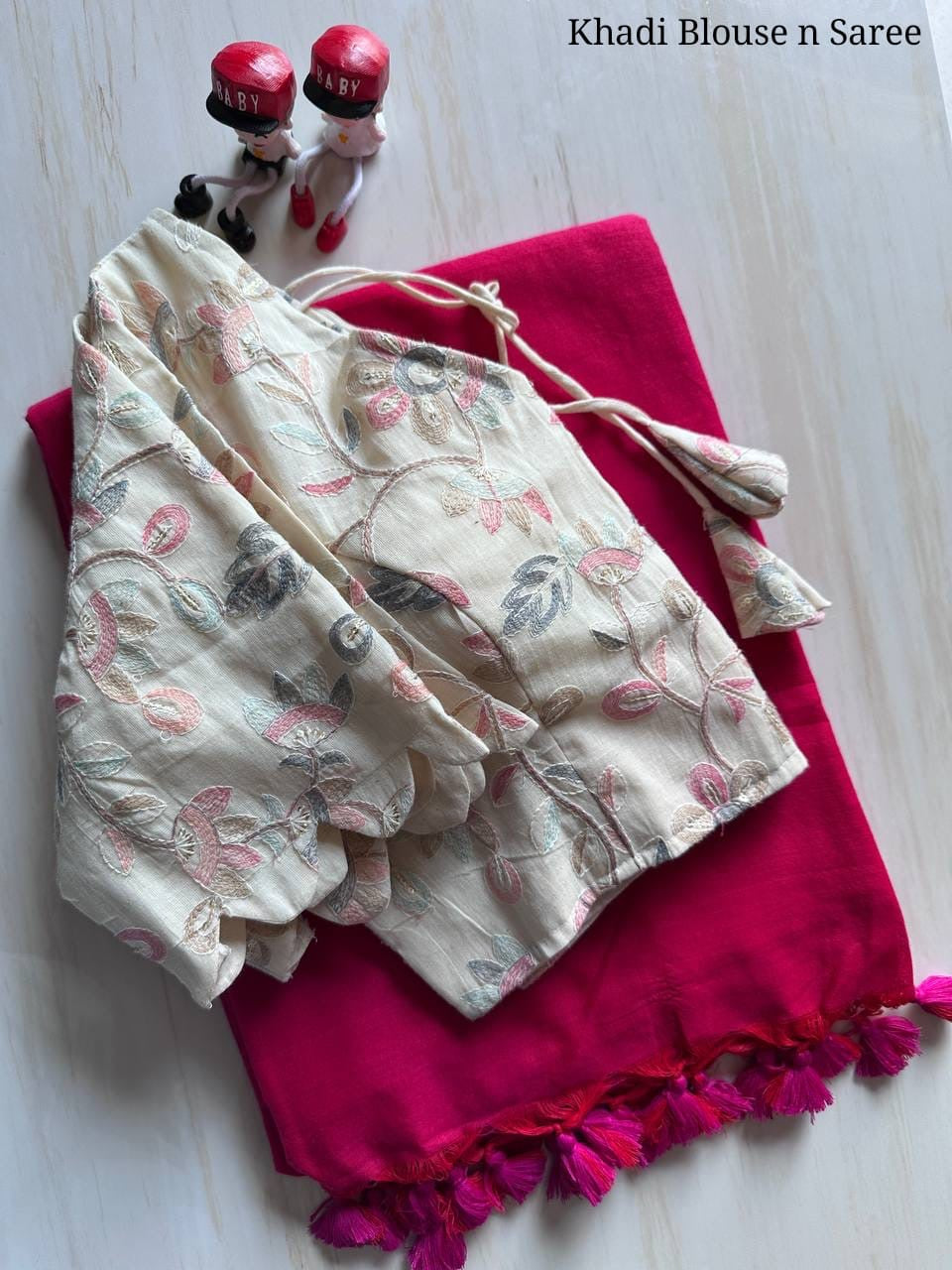 Cotton silk saree