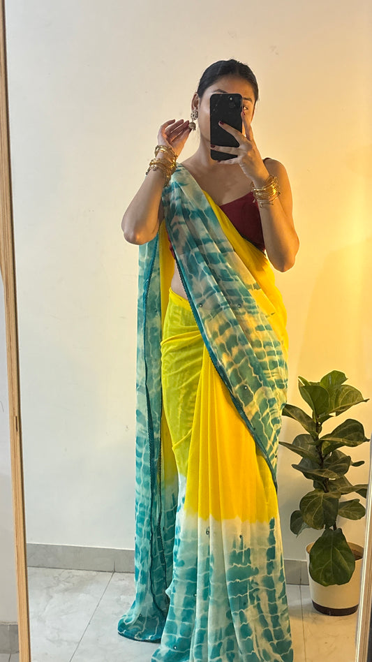 Georgette saree