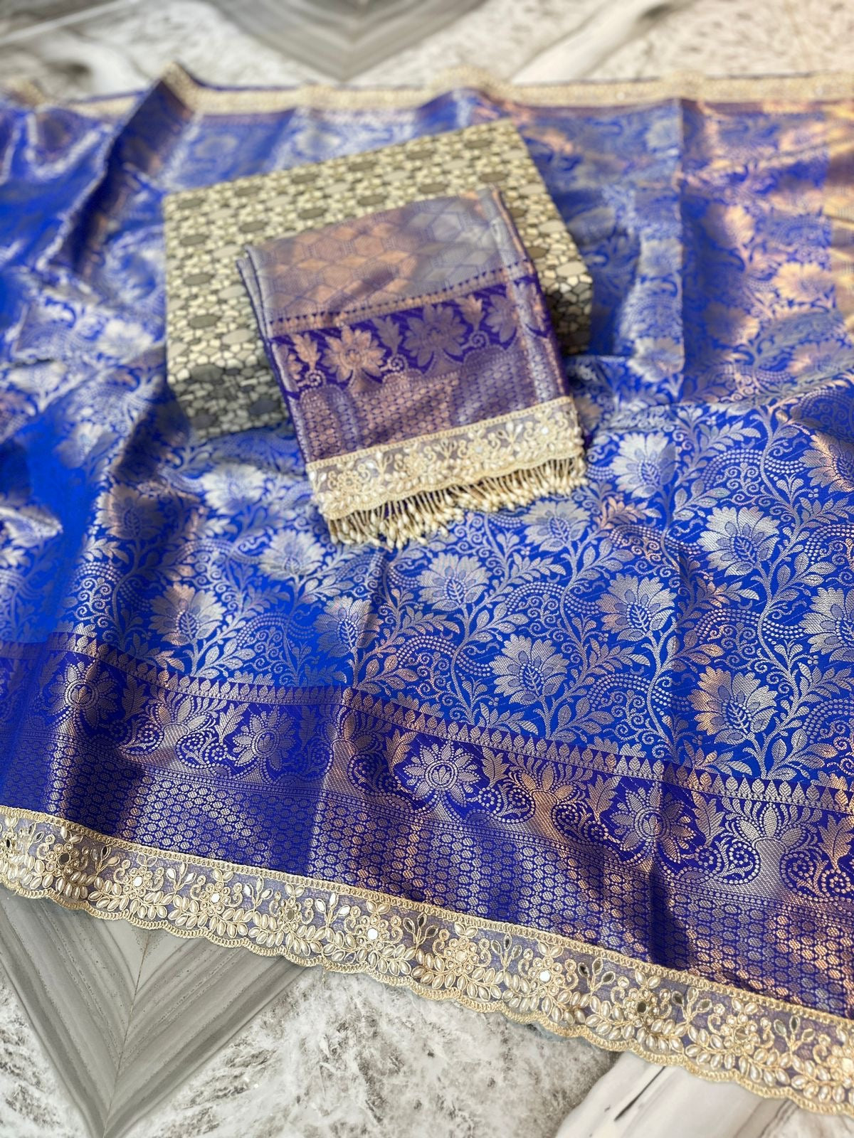 Banarasi katan silk saree