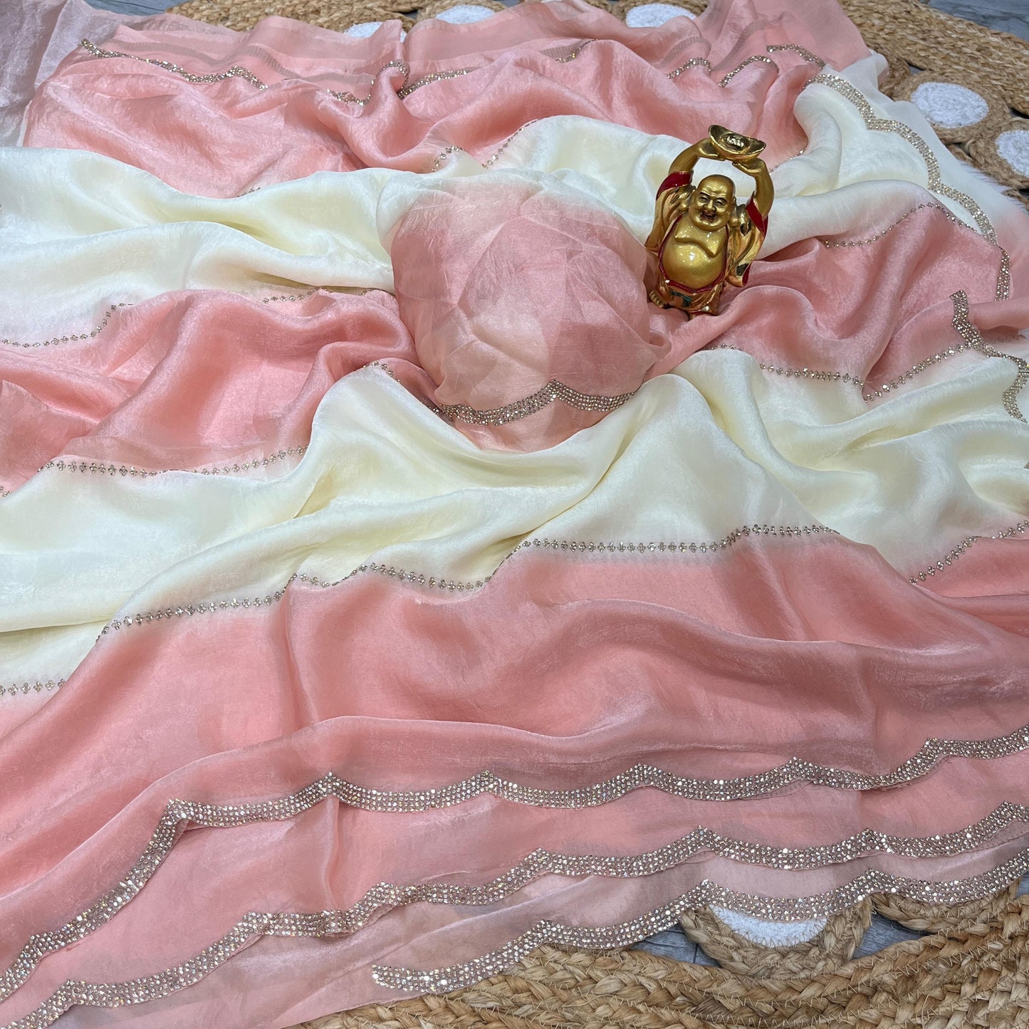 Space silk saree