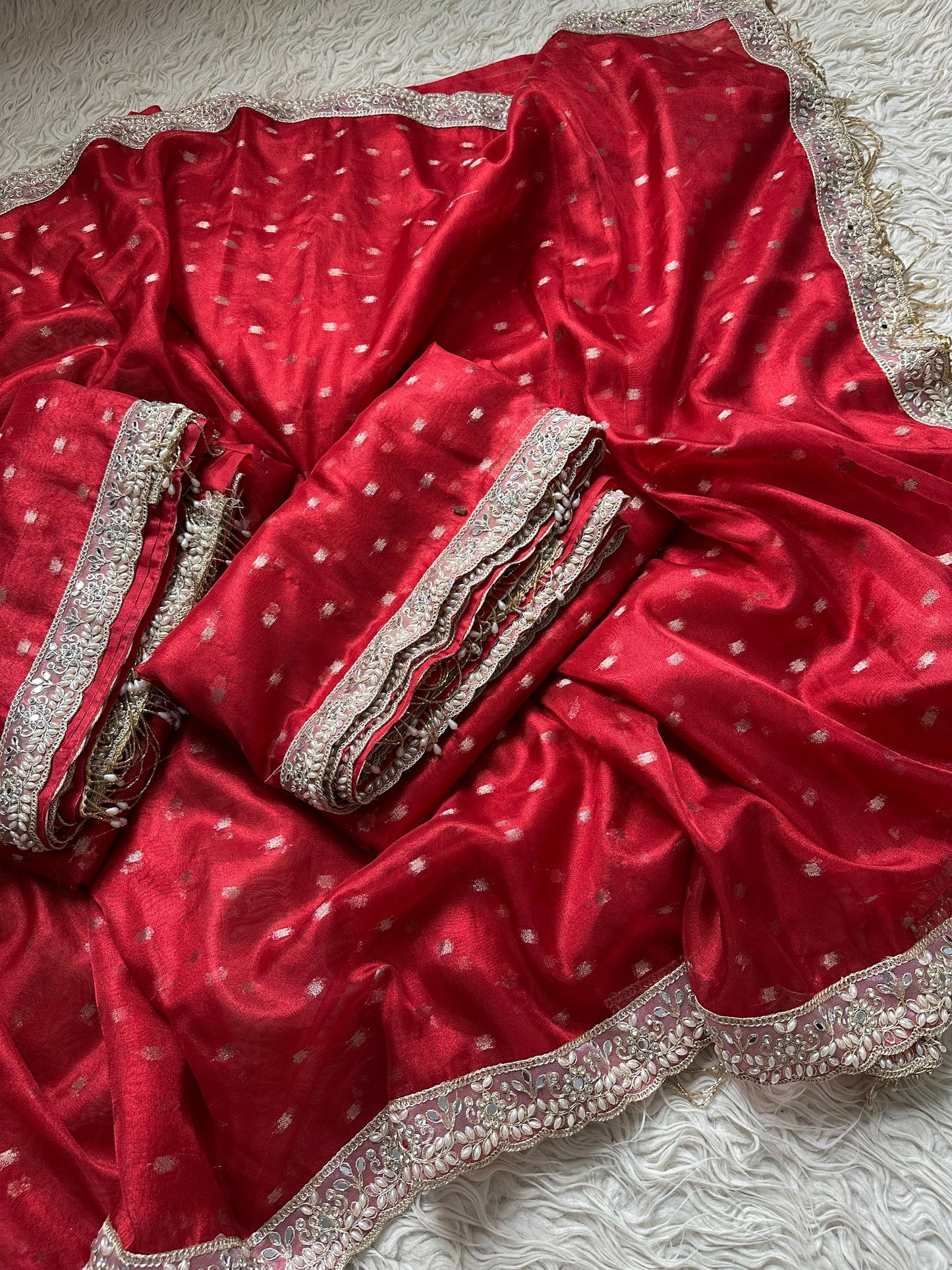 Tissue silk saree