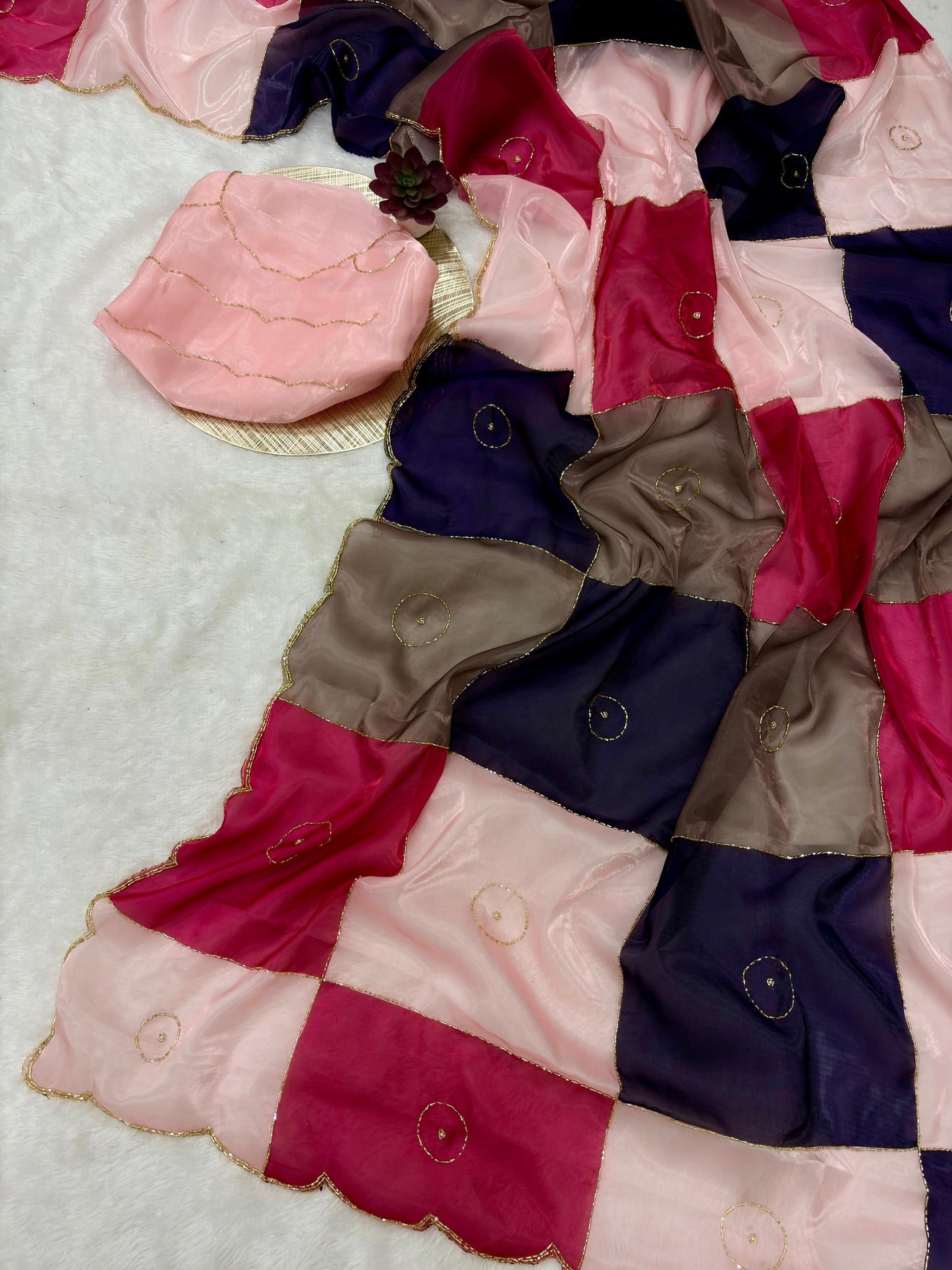 Soft space silk saree