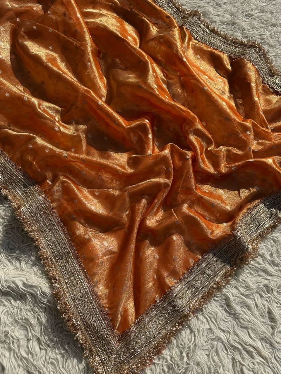 Banarasi tissue organza saree