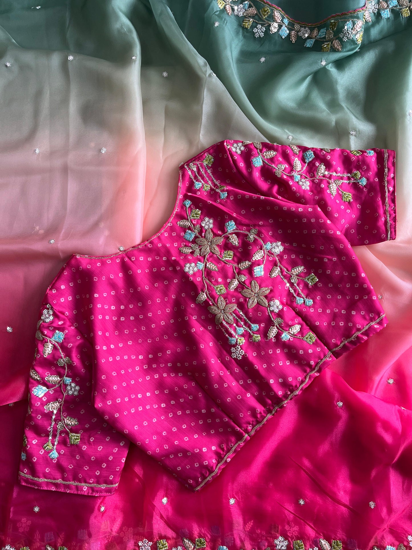 Tabi silk saree