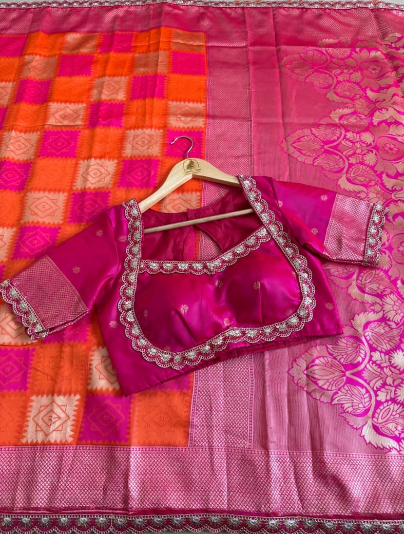 Premium Banarasi Pattu saree