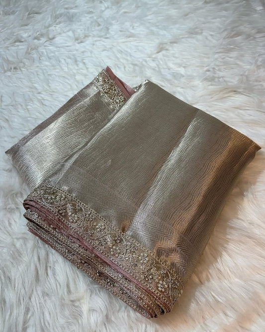 banarasi SOFT KANCHIPURAM TISSUE SILK