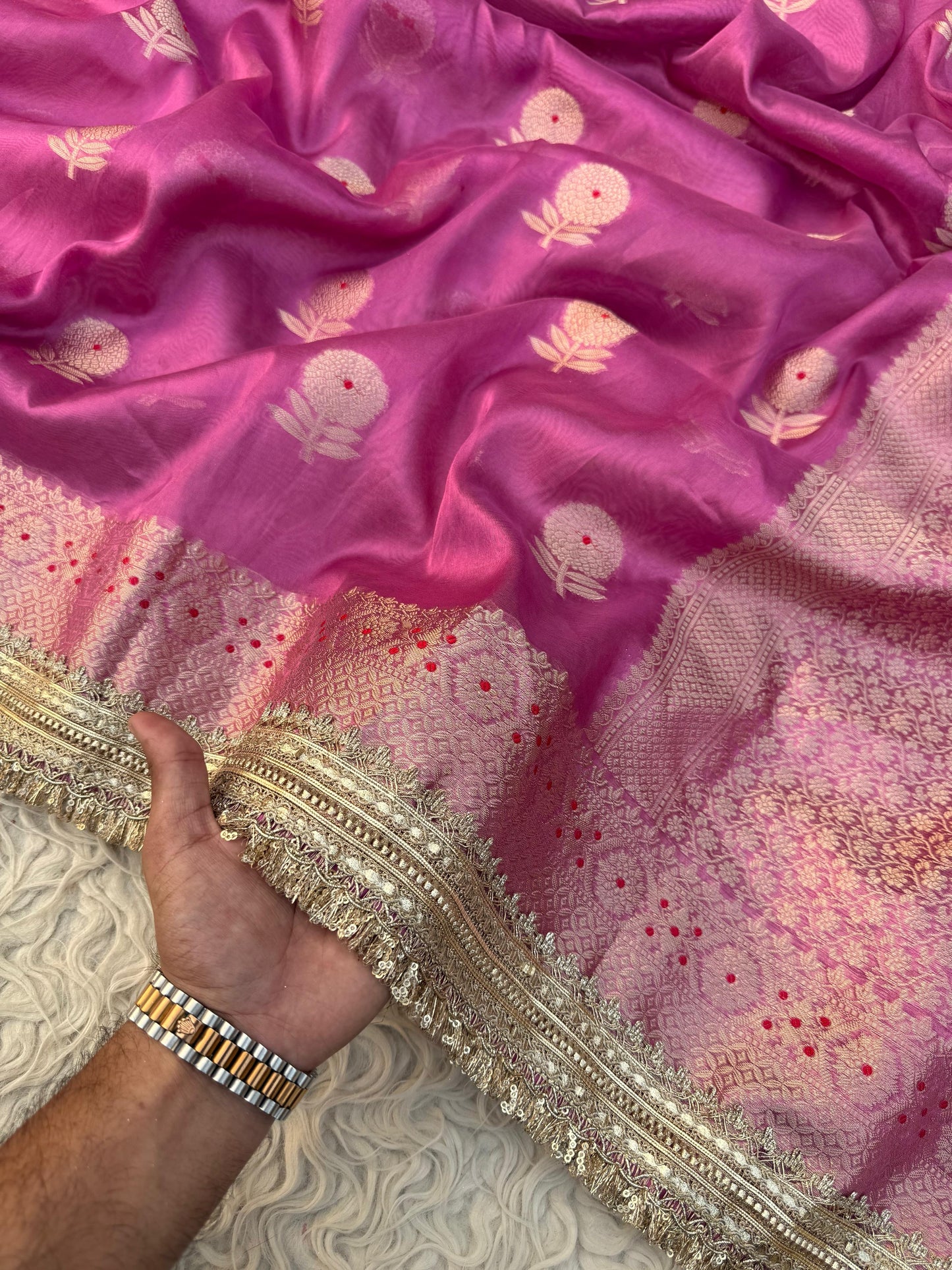 soft tissue saree