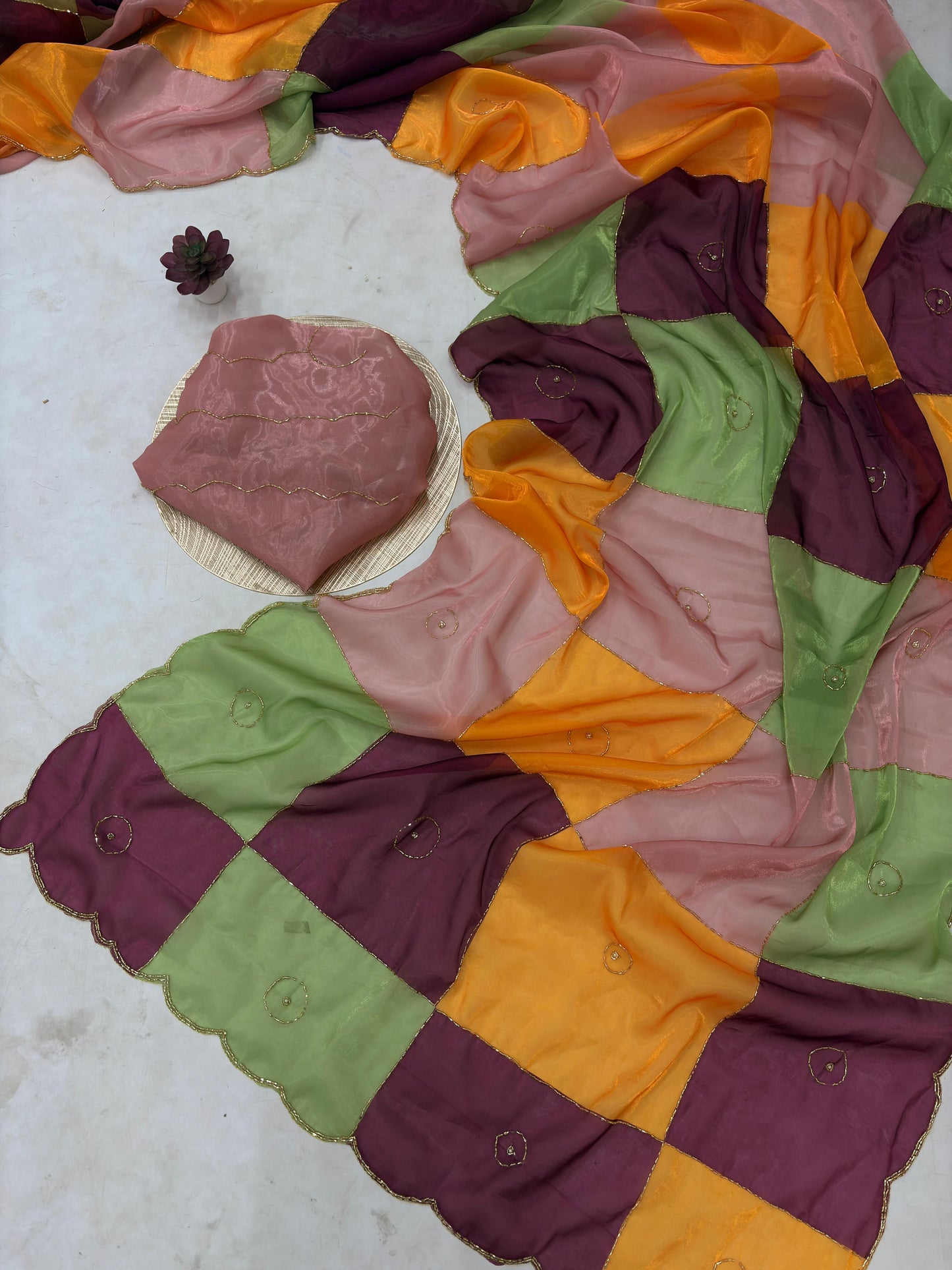 Soft space silk saree