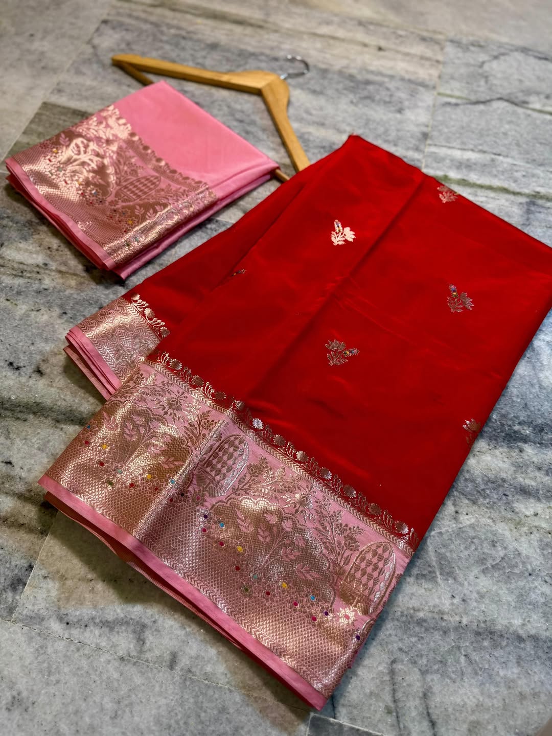 Banarasi katan silk saree
