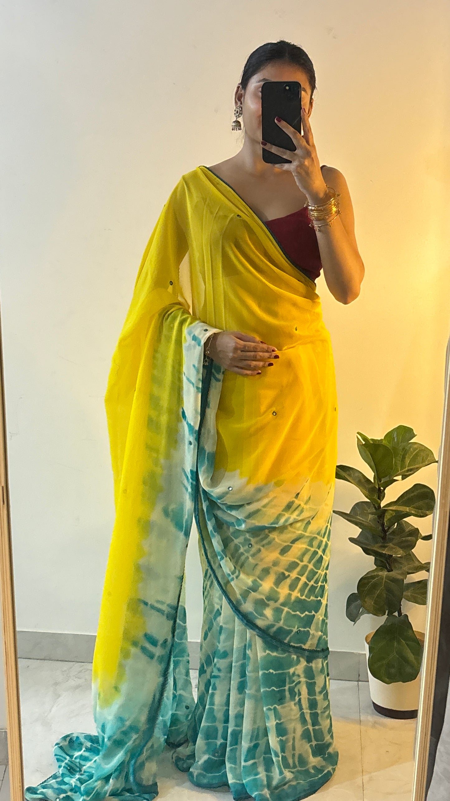 Georgette saree