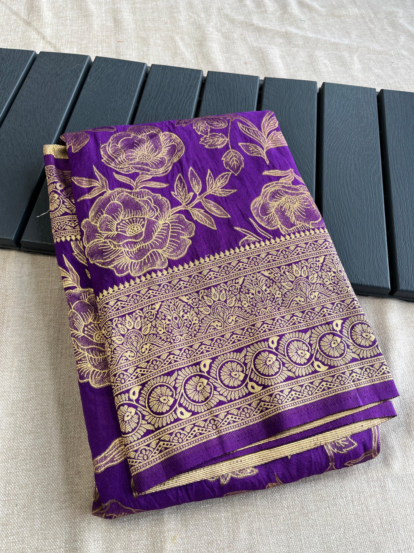 Soft khadi Georgette Silk Saree