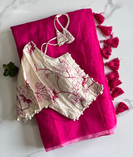 Premium Chanderi saree