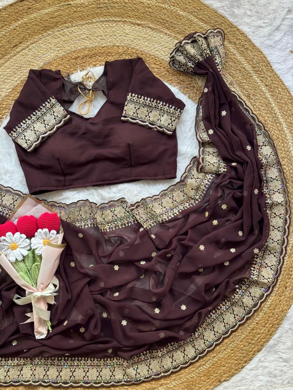 Soft Georgette saree