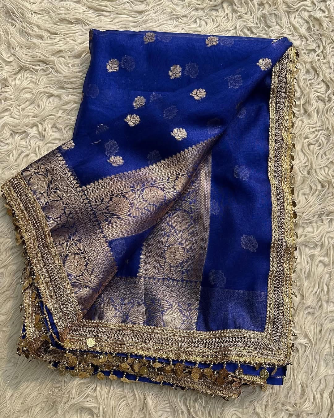 Tissue silk saree